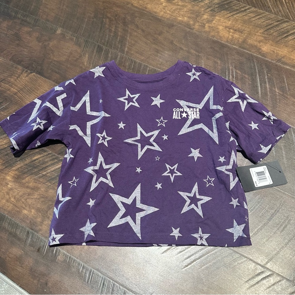 NWT Converse Cropped Tee